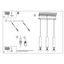 HANGING LAMP LAGOS 3 GOLDEN GLOSS GU10 3X10W IP20 thumbnail 5