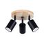 CEILING LAMP VERDO 3P BLACK GU10 3X10W IP20 thumbnail 3
