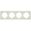 FOUR-GANG FRAME IVORY thumbnail 1