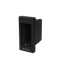 Frame for metallic and plastic profiles - Niessen logo - 1M - Matt Black thumbnail 2