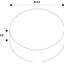 rosette, 1 Exit, round, fern green, incl.strain relief thumbnail 2