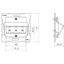 Centraalpl voor 3 MINI-COM-modules, A.x/C.x/S.x/B.x/Q.x/K.x, wit glz. thumbnail 2