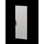 Sheet steel door, one-piece, solid for VX IT, 800x2200 mm, RAL 7035 thumbnail 2