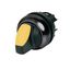 M22S-WLK-Y Illuminated selector switch actuator, RMQ-Titan, With thumb-grip, momentary, 2 positions, yellow, Bezel: black thumbnail 6