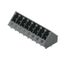 PCB plug-in connector, male header, closed side, THT/THR solder connection, 3.81 mm, Number of poles: 13, 135°, Solder pin length (l): 3.2 mm, tinned, black, Box thumbnail 1
