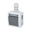 ATLAS AC switch No. 6 with M20 socket outlet IP65 gray thumbnail 1