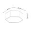 CEILING LAMP SUNDE 11 WHITE E27 2X60W IP20 thumbnail 8