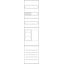 Meter mounting unit, 1-fold, equipped, version  M17B0013 thumbnail 1