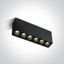 BLACK 15W WW IP20 230V DARK LIGHT thumbnail 1