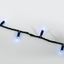 FLASHING STRING LIGHT 100LED 7W 10m BLUE IP54 230V thumbnail 1