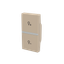 Rocker cover dimmer symbol - 1M - Champagne thumbnail 2