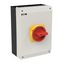 P3 Main switch, 80 A,Surface mounting, 4 pole, Form I5/SVB, Red, Door  thumbnail 4