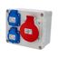 Cabinet 3069 2x230V and 1x400V/16A/5p socket thumbnail 2