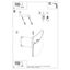 WALL LAMP TILA 30 BLACK G9 1X40W IP20 thumbnail 5