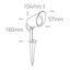 BLACK 8W WW IP65 SPIKE 24V DC DIMMABLE thumbnail 2