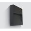 ANTHRACITE WALL LIGHT 9W WW IP54 230V thumbnail 1