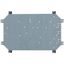 L1-CI43 Pre-drilled mounting plate, CI43-enclosure thumbnail 6