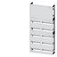 ALPHA 400, rapid mounting kit H=1050, W=500 2 terminal blocks, 5 rows REG thumbnail 1
