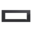 Black 7M glass effect plate thumbnail 1