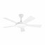SAONA Ø1320MM WHITE 5 BLADES LED 24W W/R thumbnail 1