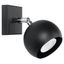 WALL LAMP OCULARE BLACK GU10 1X40W IP20 thumbnail 1