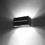WALL LAMP LOBO MAXI BLACK G9 2X40W IP20 thumbnail 6