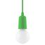 Hanging lamp DIEGO 1 green E27 1x60W IP20 thumbnail 1