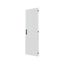 XSDMC2008 Door to switchgear area, closed, IP55, HxW=2000x800mm, grey thumbnail 4