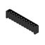 PCB plug-in connector, male header, closed side, THT solder connection, 5.08 mm, Number of poles: 11, 180°, Solder pin length (l): 3.2 mm, tinned, black, Box thumbnail 4