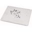 XMG131606MV Mounting plate, +mounting kit, for GS 1, vertical, 3p, HxW=400x600mm thumbnail 1