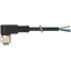 M12 female 90° A-cod. with cable RADOX EM 104 5x0.5 bk 10m thumbnail 1