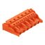 1-conductor female connector CAGE CLAMP® 2.5 mm² orange thumbnail 1