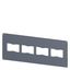 SIVACON, floor, with cut-outs for flanges, IPXX, D: 600 mm, W: 1200 mm thumbnail 2