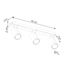 CEILING LAMP RING 3L BEIGE 3XGU10 thumbnail 9