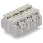 4-conductor chassis-mount terminal strip with ground contact PE-N-L1-L thumbnail 1