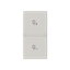 Rocker cover dimmer symbol - 1M - Dune thumbnail 1