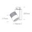 WHITE GU10 10W thumbnail 3