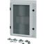 XTMPN4FCC-H550W425 Front cover for NZM4, fixed, HxW=550x425mm, IP55, grey thumbnail 4