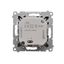 SOON ON SALE, Two-way switch, Push In system, (module), Simon 24, IP20/IP44, 10AX, cashmere thumbnail 2