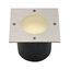 WETSY inground fitting, square , st. steel 316, GX53, max. 9W , round glass, IP67 thumbnail 1