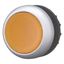 M22-DL-A Illuminated pushbutton actuator, RMQ-Titan, Flush, momentary, orange, Blank, Bezel: titanium thumbnail 5