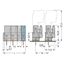 THT female header straight Pin spacing 7.5 mm gray thumbnail 2