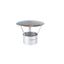 Master stainless steel end cap chimney O200mm thumbnail 1