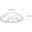 GREY IP67 SURFACE GROUND WW 4X3W 230V thumbnail 3