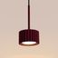Pendant lamp AURA 1 burgundy Gx53 thumbnail 9