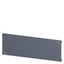SIVACON, mounting plate, mounting with bracket, perforated, H: 400 mm, W: 1200 mm, zinc-plated The thumbnail 2
