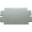 ZW344 Mounting plate, Field width: 1, 566 mm x 188 mm x 2 mm thumbnail 1