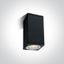 BLACK CEILING GU10 10W IP54 100-240V thumbnail 1