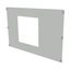 ProfiSNAP Front Plate, for enclosure width 1000mm, H=600mm, prepared f thumbnail 2