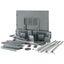 XTMP2IX16FM-H550W800 Mounting kit for 2x IZMX16, fixed mounted design, HxW=550x800mm thumbnail 2